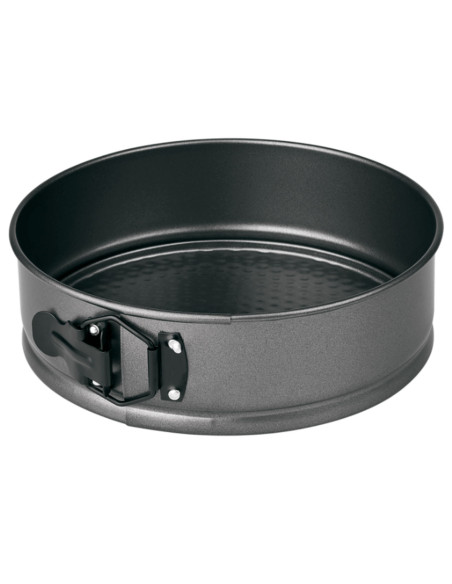 Tradineur - Molde redondo desmontable de acero, antiadherente, recipiente para horno, tartas, postres, repostería - Ø 20 cm Tradineur - Molde redondo desmontable de acero, antiadherente, recipiente para horno, tartas, postres, repostería - Ø 20 cm