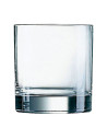 Tradineur - Pack de 3 Vasos modelo Islande - Capacidad de 30 cl (10 oz) - Fabricado en Vidrio - Apto para lavavajillas - Ø 8 x 9