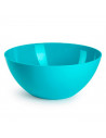 Tradineur - Bol, cuenco de plástico 25 x 12 cm, 3,6 litros, ensaladera, recipiente para palomitas, aperitivos, fruta, ligero y r