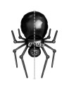 Tradineur - Pack de 2 Globos de Araña - Fabricado en Foil - Incluye Inflador Sostenible - Hinchable con helio - Decoración para