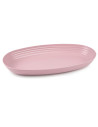 Tradineur - Bandeja Ovalada de 2 Litros - Fabricado en Plástico - Apta para microondas y congelador - 4,5 x 22 x 39 cm - Color R