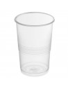 Tradineur - Pack de 50 vasos reutilizables de plástico, modelo Litrona, 100% reciclables, extra resistentes, higiénicos, apilabl