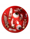 Tradineur - Pack de 12 Cuentos con diseño de Sangre para Halloween - Capacidad 350 ml - Totalmente desechable y Reciclables - Ø