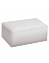 Tradineur - Organizador rectangular de peva, caja plegable con cremallera, ordenación, ropa, armario, almacenamiento, 105 x 45 x