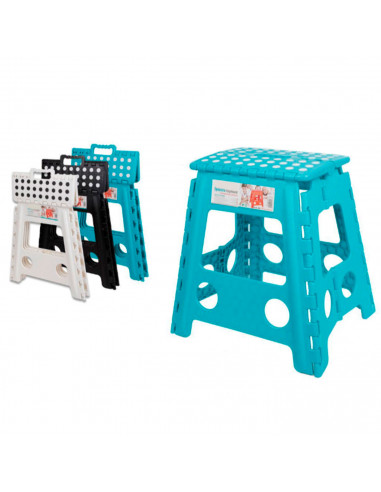 Taburete multiusos plegable infantil 29 x 22 x 39 cm (alto x ancho x profundo) ideal para niños, color aleatorio