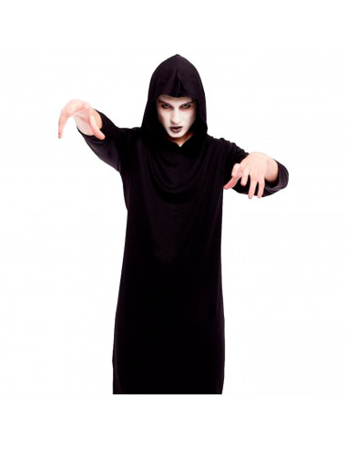 Tradineur - Tunica con capucha - Fabricado en Poliéster - Incluye Tunica - Ideal para disfrutar de Halloween y carnaval - Color