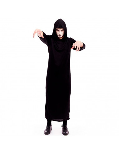 Tradineur - Tunica con capucha - Fabricado en Poliéster - Incluye Tunica - Ideal para disfrutar de Halloween y carnaval - Color