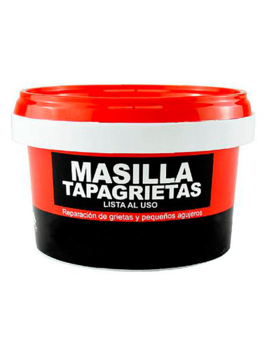 Tradineur - Masilla de relleno de pared, pasta tapagrietas, lista para usar, reparación de fisuras, agujeros, uso interior, cali