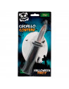 Tradineur - Pack de 2 Cuchillos Retráctiles - Fabricado en Plástico - Accesorio para disfraces de Halloween, carnaval, celebraci