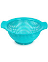 Tradineur - Pack de 2 Escurre verduras con Asas - Fabricado de Plástico - Uso prolongado y repetido - Ø 24 cm - Color Aleatorio