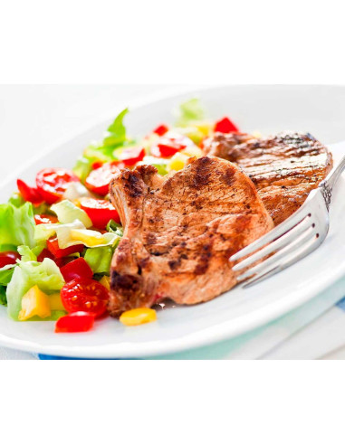 Tradineur - Asadora grill de aluminio, plancha, sartén cuadrada con mango, válida para inducción, antiadherente, libre de PFOA (