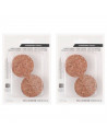 Tradineur - Pack de 4 tapones cónicos de corcho para cerrar garrafas de cristal, botes, frascos, vino, aceite, bares, restaurant