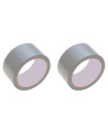 Tradineur - Pack de 2 cintas americanas extrafuertes, universal, fuerte adherencia, impermeable, corte fácil, reparar, sellar, r