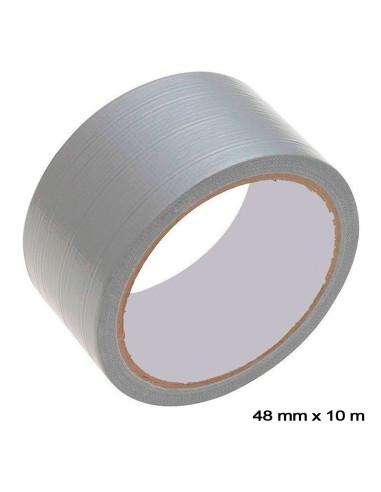 Tradineur - Pack de 2 cintas americanas extrafuertes, universal, fuerte adherencia, impermeable, corte fácil, reparar, sellar, r