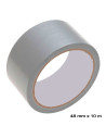 Tradineur - Pack de 2 cintas americanas extrafuertes, universal, fuerte adherencia, impermeable, corte fácil, reparar, sellar, r