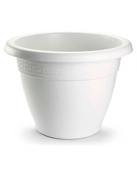 Tradineur - Maceta Redonda "Terracota" - Fabricado en Plástico - Macetero apto para Exterior e Interior del hogar - 30 cm - Colo