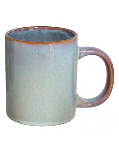 Tradineur - Pack de 4 Tazas Mug Modelo Helsinki - Fabricado en cerámica - Ideal para café e infusiones - Apta para lavavajillas