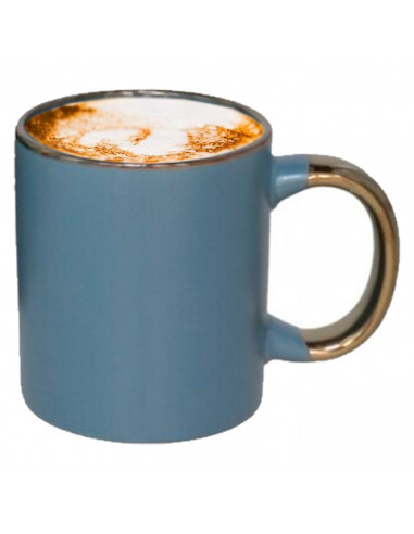 Tradineur - Pack de 6 Tazas Mug Modelo Amberes - Fabricado en cerámica - Ideal para café e infusiones - Apta para lavavajillas y
