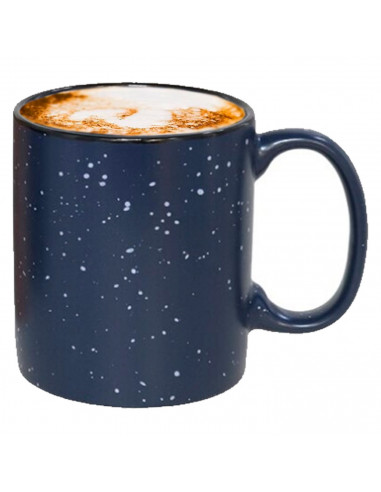 Tradineur - Pack de 4 Tazas Mug Modelo Ontario - Fabricado en cerámica - Ideal para café e infusiones - Apta para lavavajillas y