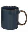 Tradineur - Pack de 4 Tazas Mug Modelo Regina - Fabricado en cerámica - Ideal para café e infusiones - Apta para lavavajillas y