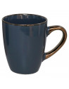 Tradineur - Pack de 4 Tazas Mug Modelo Regina - Fabricado en cerámica - Ideal para café e infusiones - Apta para lavavajillas y
