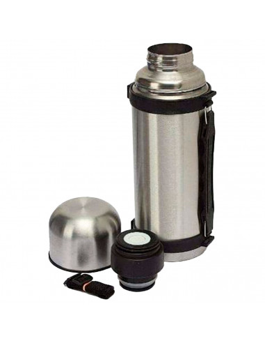 Tradineur - Termo modelo Ray - Fabricado en Acero Inoxidable - Ideal para conservar la temperatura de tus bebidas - Capacidad de