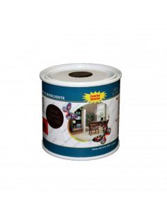 Paintusa - Bote de pintura esmalte S818 color tabaco 125 ml ideal para interior y exterior