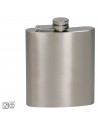Tradineur - Petaca de acero, modelo Sam, recipiente para whisky, licores, agua, portátil, camping, senderismo, viajes, apta para
