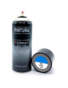 Tradineur - Bote de Pintura en Spray - Fabricado en España - Ideal para cualquier superficie, Madera, Metal, Cartón, Piedra o Ce