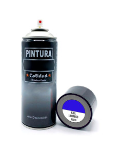 Tradineur - Bote de Pintura en Spray - Fabricado en España - Ideal para cualquier superficie, Madera, Metal, Cartón, Piedra o Ce