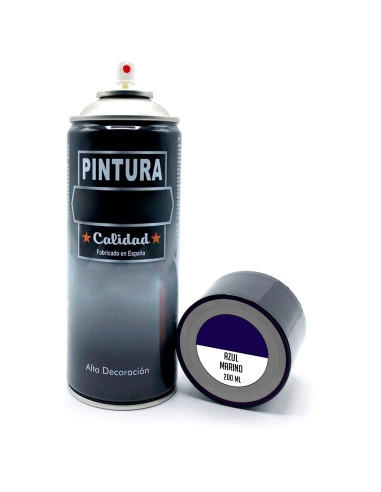 Tradineur - Bote de Pintura en Spray - Fabricado en España - Ideal para cualquier superficie, Madera, Metal, Cartón, Piedra o Ce