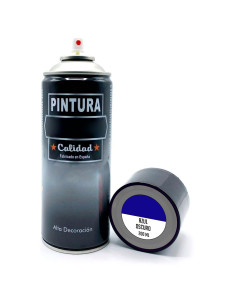 Tradineur - Bote de Pintura en Spray - Fabricado en España - Ideal para cualquier superficie, Madera, Metal, Cartón, Piedra o Ce