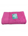 Toalla de baño fabricada con algodón de calidad color rosa 95 x 140 cm toalla baño suave al tacto rápido secado