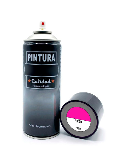 Tradineur - Bote de Pintura en Spray - Fabricado en España - Ideal para cualquier superficie, Madera, Metal, Cartón, Piedra o Ce Tradineur - Bote de Pintura en Spray - Fabricado en España - Ideal para cualquier superficie, Madera, Metal, Cartón, Piedra o Ce