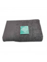 Rams - Toalla de baño de algodón, color gris pizarra, 95 x 140 cm, suave, altamente absorbente, secado rápido