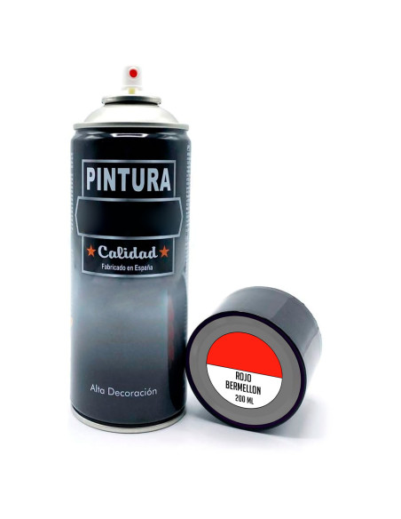 Tradineur - Bote de Pintura en Spray - Fabricado en España - Ideal para cualquier superficie, Madera, Metal, Cartón, Piedra o Ce Tradineur - Bote de Pintura en Spray - Fabricado en España - Ideal para cualquier superficie, Madera, Metal, Cartón, Piedra o Ce