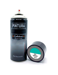 Tradineur - Bote de Pintura en Spray - Fabricado en España - Ideal para cualquier superficie, Madera, Metal, Cartón, Piedra o Ce
