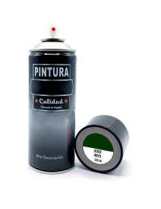 Tradineur - Bote de Pintura en Spray - Fabricado en España - Ideal para cualquier superficie, Madera, Metal, Cartón, Piedra o Ce