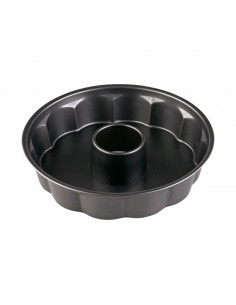 LifeStyle - Molde redondo de acero antiadherente 27 x 6 cm, recipiente para horno, repostería, roscón, bizcochos, tartas, pastel