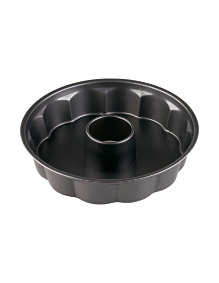 LifeStyle - Molde redondo de acero antiadherente 27 x 6 cm, recipiente para horno, repostería, roscón, bizcochos, tartas, pastel