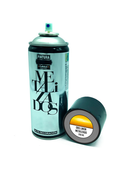 Tradineur - Bote de Pintura en Spray - Fabricado en España - Ideal para cualquier superficie, Madera, Metal, Cartón, Piedra o Ce