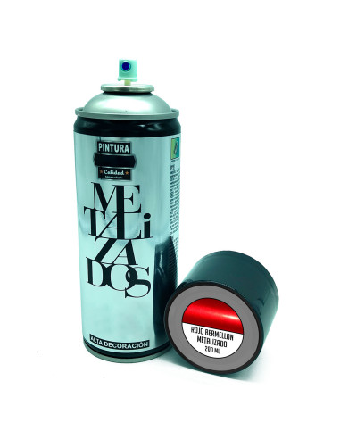 Tradineur - Bote de Pintura en Spray - Fabricado en España - Ideal para cualquier superficie, Madera, Metal, Cartón, Piedra o Ce