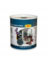 Paintusa - Bote de pintura esmalte gris azulado S823, 375 ml, ideal para interior y exterior, 9.5 x 8.5 x 8.5 cm