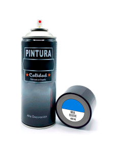 Tradineur - Bote de Pintura en Spray - Fabricado en España - Ideal para cualquier superficie, Madera, Metal, Cartón, Piedra o Ce