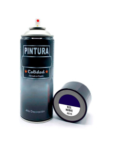 Tradineur - Bote de Pintura en Spray - Fabricado en España - Ideal para cualquier superficie, Madera, Metal, Cartón, Piedra o Ce