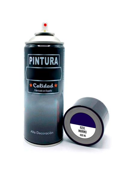 Tradineur - Bote de Pintura en Spray - Fabricado en España - Ideal para cualquier superficie, Madera, Metal, Cartón, Piedra o Ce