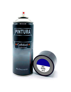 Tradineur - Bote de Pintura en Spray - Fabricado en España - Ideal para cualquier superficie, Madera, Metal, Cartón, Piedra o Ce