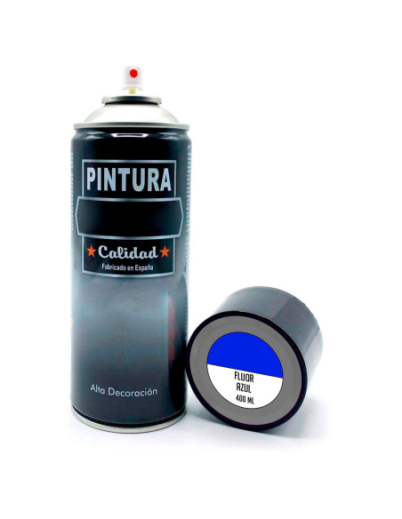 Tradineur - Bote de Pintura en Spray - Fabricado en España - Ideal para cualquier superficie, Madera, Metal, Cartón, Piedra o Ce