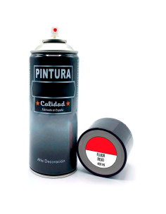 Tradineur - Bote de Pintura en Spray - Fabricado en España - Ideal para cualquier superficie, Madera, Metal, Cartón, Piedra o Ce