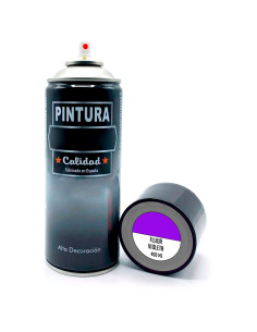 Tradineur - Bote de Pintura en Spray - Fabricado en España - Ideal para cualquier superficie, Madera, Metal, Cartón, Piedra o Ce